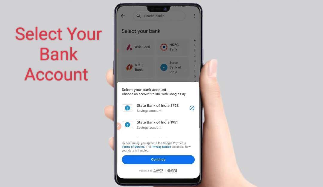 Select-Your-Bank-account