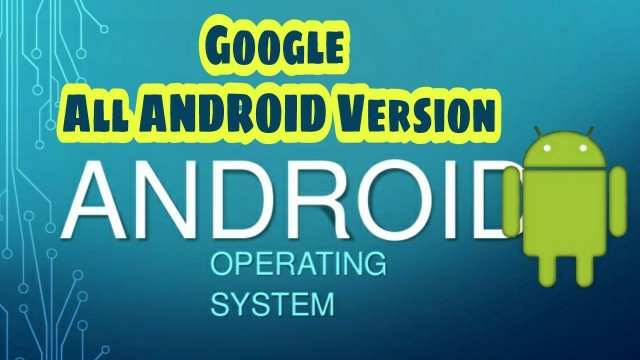 Google all Android os version 1 1