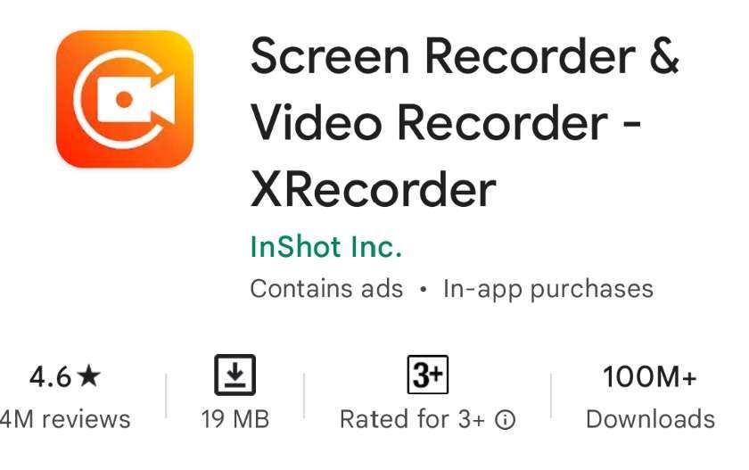 X-screen-Recorder