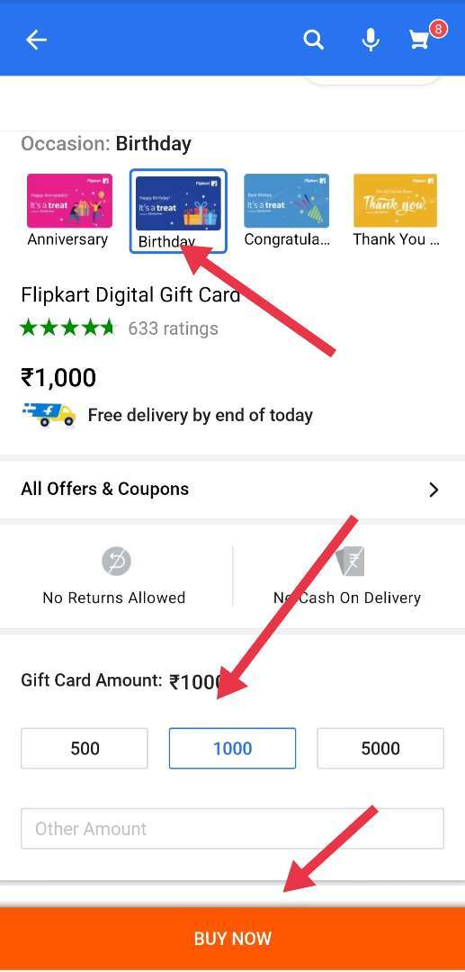 Flipkart-Gift-Card-payment