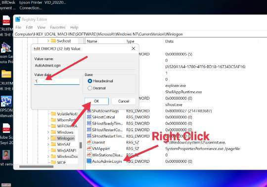 Registery का उपयोग करके Windows में Auto Login Enable करें