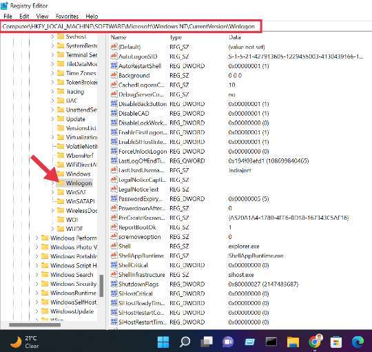 Registery का उपयोग करके Windows में Auto Login Enable करें