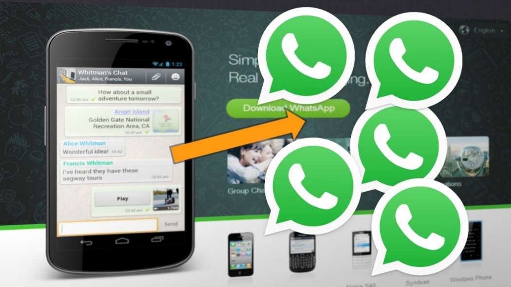 1 phone more WhatsApp account