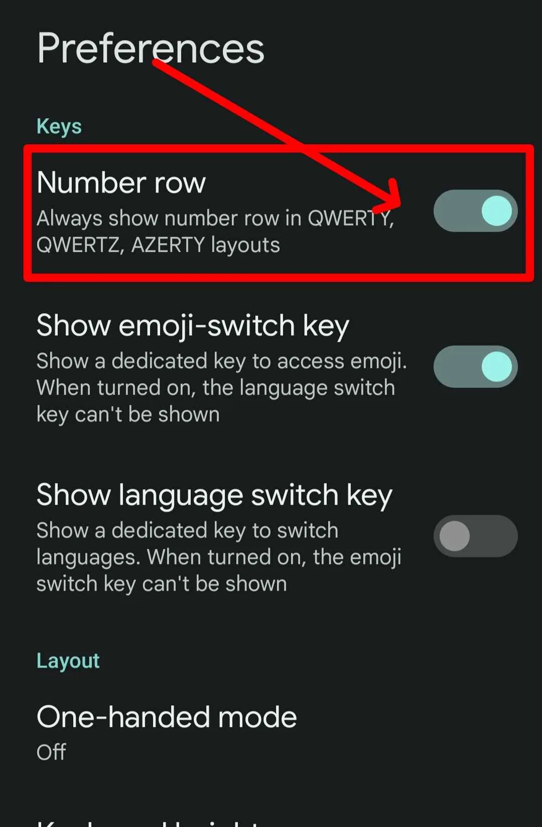  Keyboard me Number Key Row Add कैसे करें