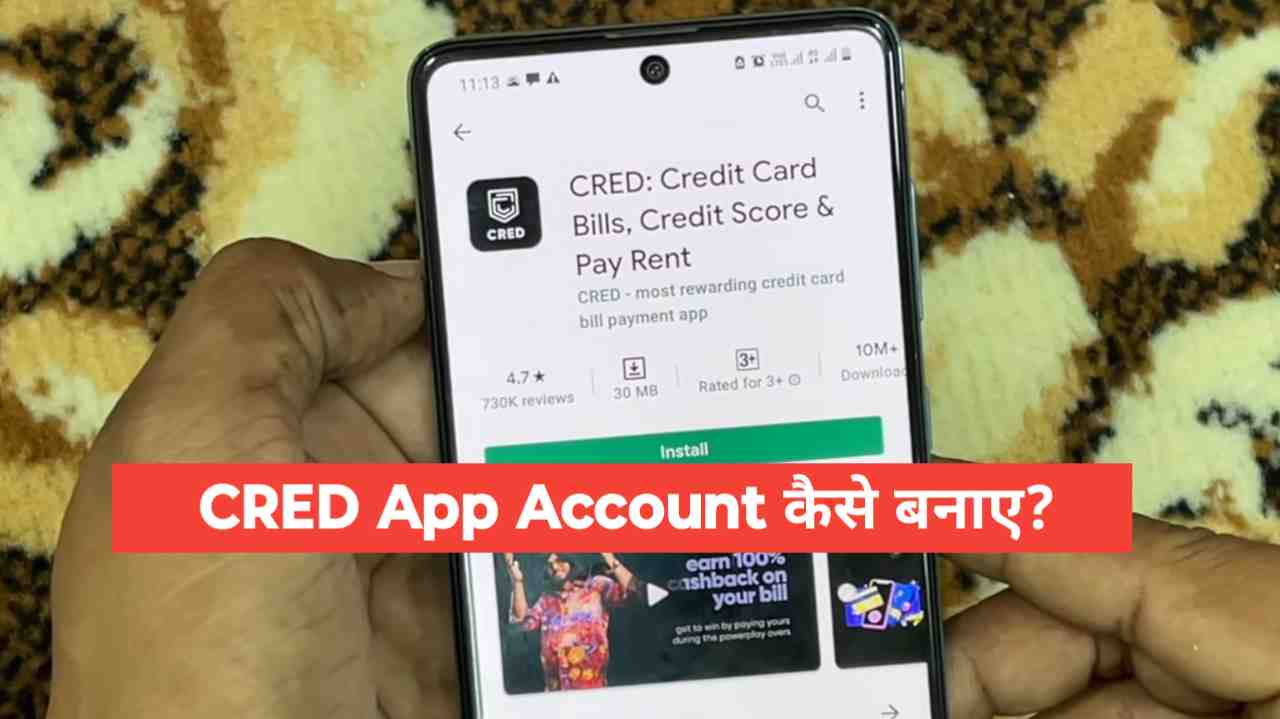 Create a new Cred app account