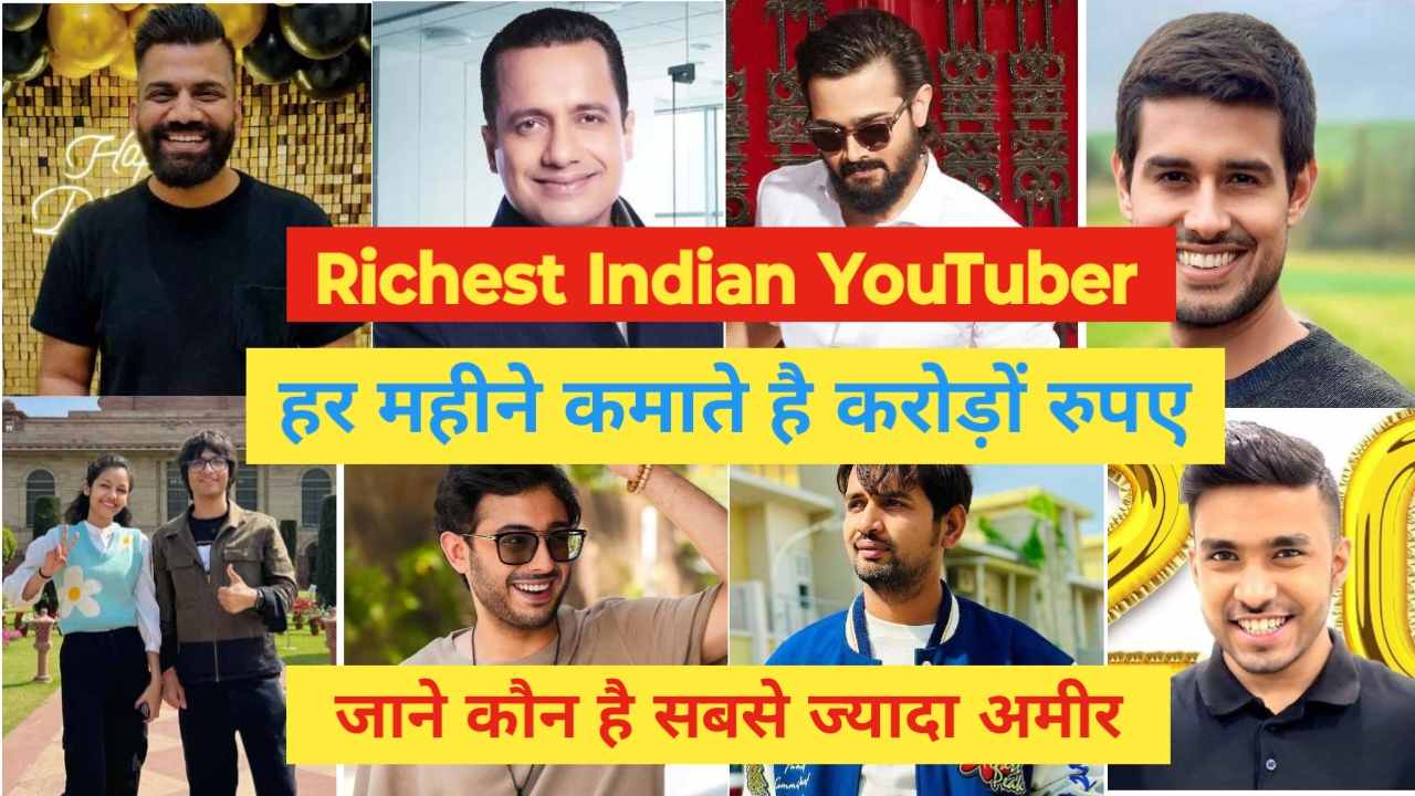 top indian richest YouTuber